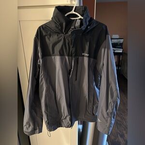 Men’s Columbia Black and Gray Jacket